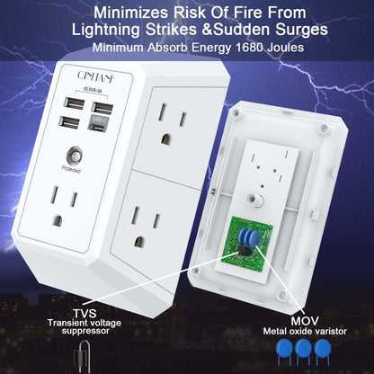 Power Hub Wall Extender