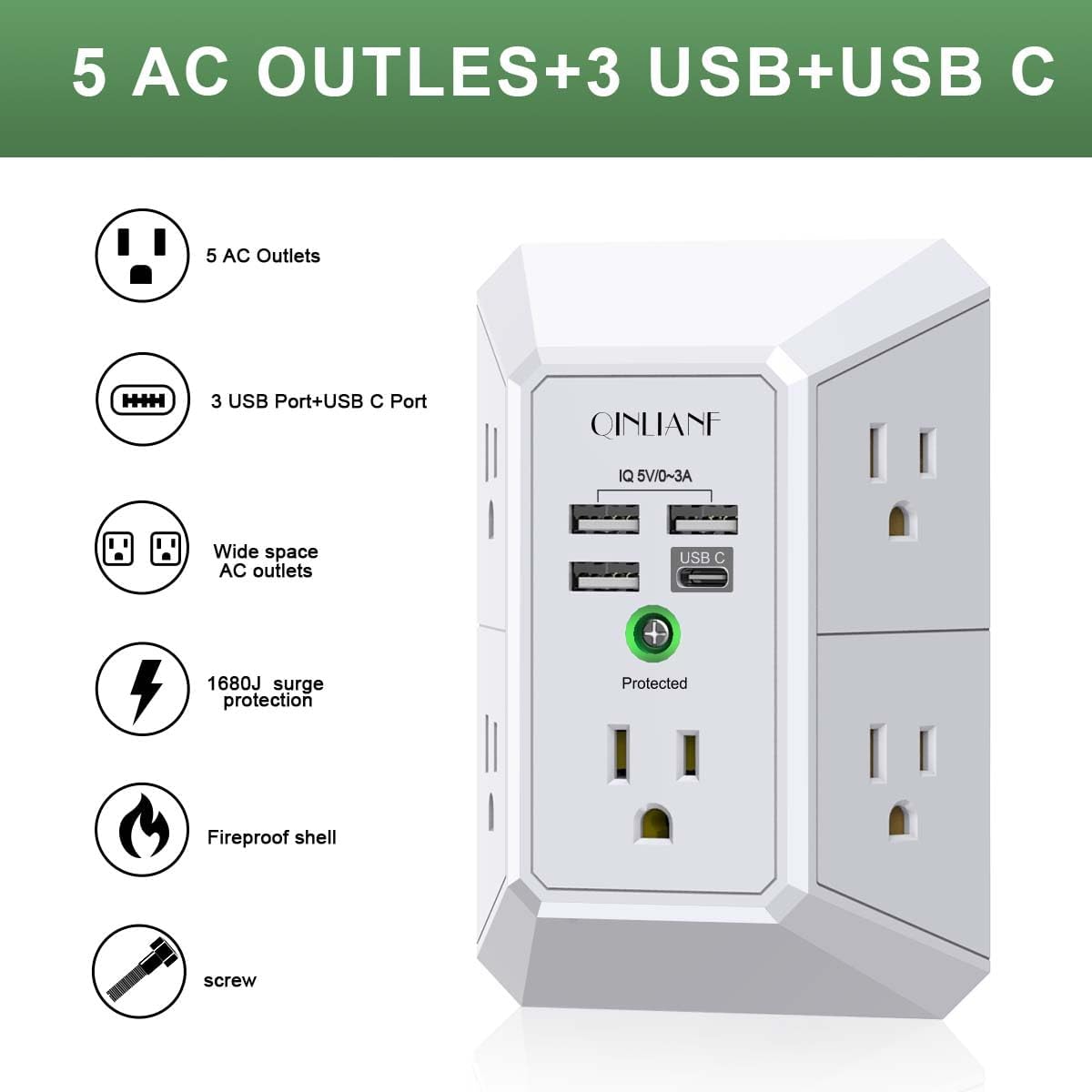 Power Hub Wall Extender