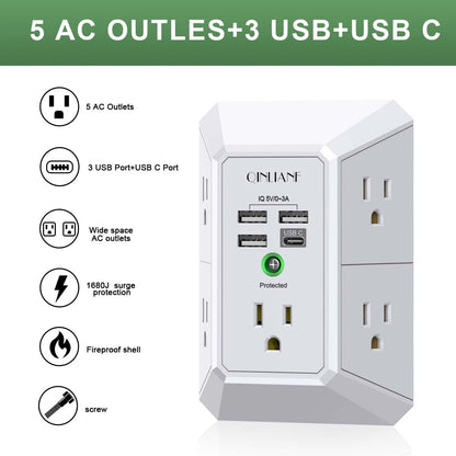 Power Hub Wall Extender