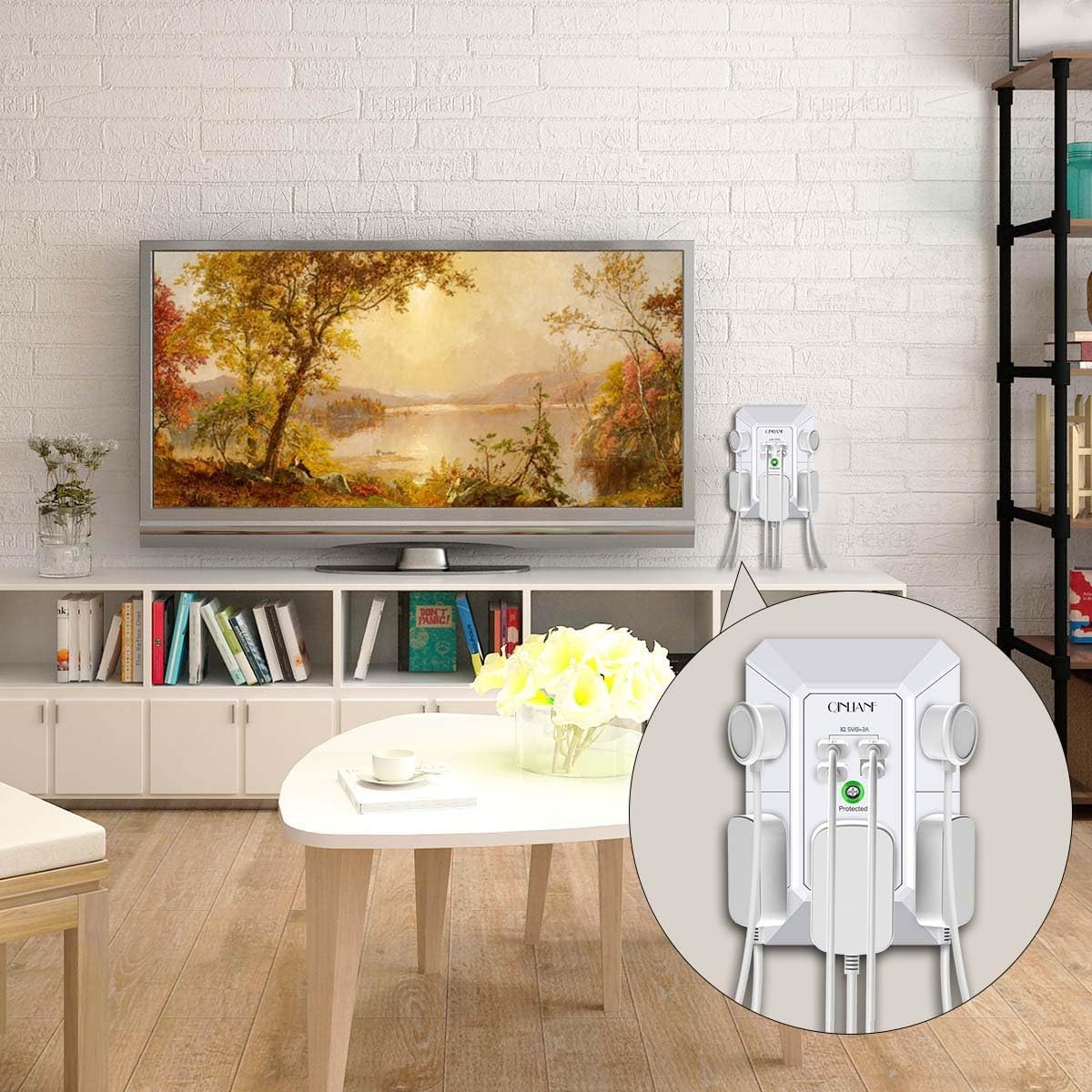 Power Hub Wall Extender