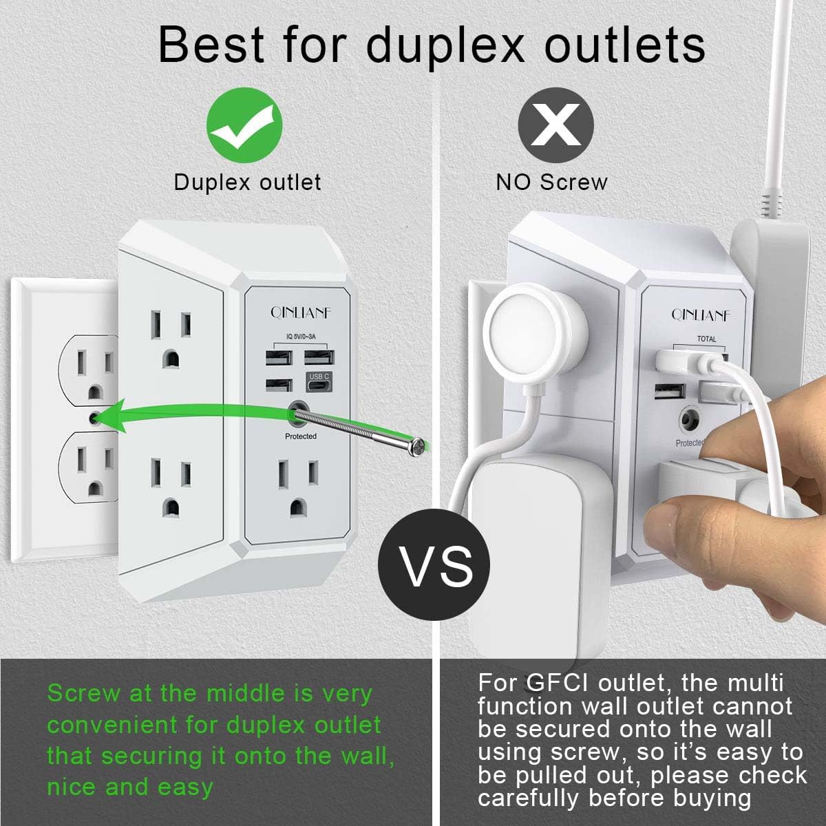 Power Hub Wall Extender