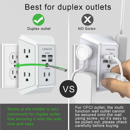 Power Hub Wall Extender