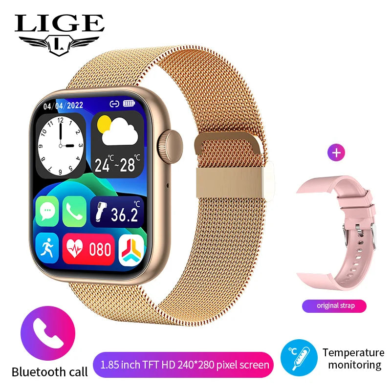 Revolutionary 2025 Smart Watch - Wireless Charging, Bluetooth Calls, and Custom Fitness Tracking for Men and Women