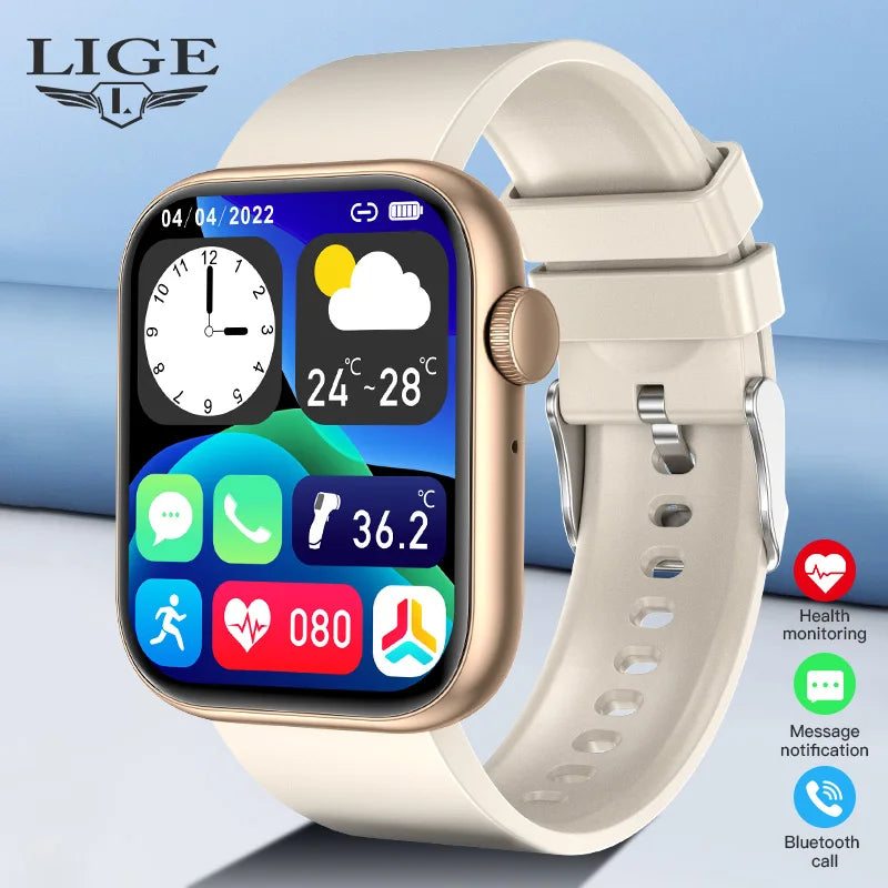 Revolutionary 2025 Smart Watch - Wireless Charging, Bluetooth Calls, and Custom Fitness Tracking for Men and Women