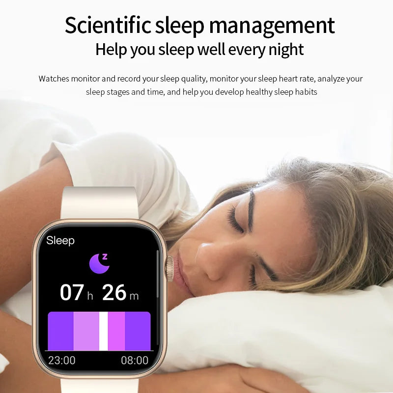 Revolutionary 2025 Smart Watch - Wireless Charging, Bluetooth Calls, and Custom Fitness Tracking for Men and Women