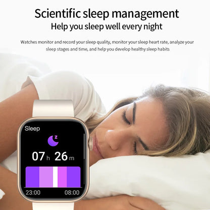 Revolutionary 2025 Smart Watch - Wireless Charging, Bluetooth Calls, and Custom Fitness Tracking for Men and Women